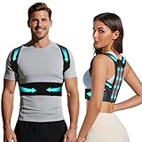 Sheltered gee Rücken Geradehalter Damen Herren, Gerader Rücken Geradehalter BelüFtet,Haltungskorrektur Rücken, Posture Corrector Men, Haltungskorrektur Rücken Unsichtbar, Ruckenhalterung Korrektur