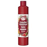 Hela Curry Gewürz Ketchup extra hot, 6er Pack (6 x 800 ml Flasche)