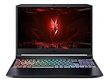 Acer Nitro 5 (AN515-57-5582) Gaming Laptop | 15, 6' FHD 144Hz Display | Intel Core i5-11400H | 16 GB RAM | 512 GB SSD | NVIDIA GeForce RTX 3050 | Windows 11 | QWERTZ Tastatur | schwarzrot