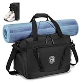 BAGZY Sporttasche Reisetasche Herren，40x30x20 Handgepäck Wizzair mit Schuhfach Nassfach Wasserdicht Trainingstasche Fitness Tasche Weekender Travel Gym Tasche Duffle Bag