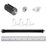 NOBILY Rolladen-Komplett-Set f. 40mm Achtkantwelle Mini-Rolladenmotor 13Nm + Mechanik-Set, Gesamtlänge bis 1 Meter