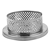 TOYZFRIENDY Edelstahl Inline Filter für Tauchpumpen Rostfreies Filtersieb mit Optimiertem Mesh Langlebiger Pumpenfilter für Schmutzwasser und Poolpumpen Wiederverwendbares Sieb für Effiziente