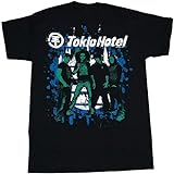 Tokio Hotel - Mens City Symbol Spots T-Shirt X-Large