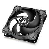 ARCTIC P12 Max - PC Lüfter, High-Performance 120 mm Gehäuselüfter, PWM-gesteuerte 400-3300 RPM, Optimiert für statischen Druck, 0dB-Mode, Hydrodynamisches Gleitlager - Schwarz