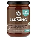 JARMINO Bio Knochenbrühe Konzentrat vom Rind, aus Deutschland, 440g (44 Portionen), Reich an Bio-Kollagen