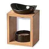 Zen'Arôme - Duftlampe Naturéa Kalos - Duftbrenner für Ätherische Öle, Duftwachs und Schmelzwürfel - Verbreitung durch Sanfte Wärme - Aromatherapie - für Dekoration & Therapie