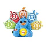 Fisher-Price BlinkiLinkis Zahlen und Farben Pfau, elektronisches Lernspielzeug mit Licht und Musik für Babys und Kleinkinder ab 9 Monaten, (Dutch) , HNN79