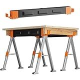 SDHYL Arbeitsbock, Sägebock, arbeitsbock höhenverstellbar ，holzbock klappbar 2er Set