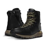 Danner Arctic 600 Herren-Wanderstiefel, seitlicher Reißverschluss, 17,8 cm, FG 200 g, Schwarz, 45.5 EU