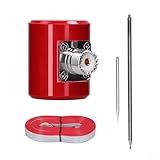 Edelstahlantenne für 14MHz 30MHz Frequenzen, 300W Testen mit Spitzenleistung 600W, 5m Länge für effiziente Funkübertragung (1 Set)