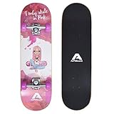 Apollo Skateboard - Skaterprincess - Kinderskateboard 71cm, ABEC 3