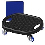 Acunny Radboard, AB Roller Board | Bauchtrainingsgerät - Leises Bauchmuskel-Board mit Matte, zur Kontrolle des Bauchgewichts des Körperfetts für die