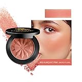 Mimore Blusher, langlebiges und schweißresistentes, nicht fettendes Rouge und Glühen Matte Rouge Super Brighten Skin Color Shimmery oder Matte Blusher, mit Spiegel. (03)