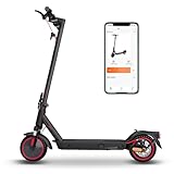 Elektroroller mit Straßenzulassung(ABE), Faltbarer E-Scooter für Erwachsene bis 120KG - 400W Motor, 7,8Ah Batterie, APP Steuerung, 8,5'' Gummi-Räder