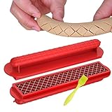 Wurstschneider Hot-Dog-Schneider Hot Dog Slicer Cutter Criss - Slot Dog Cutter zum Grillen Bratwürste Grillbesteck für Grillpartys Hausgarten im Garten, Camping-Picknick (1stk)