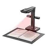 CZUR ET16-P Professioneller Buchscanner mit LED Fülllicht, OCR Dokumentenscanner 16 Megapixel Dokumentenkamera Visualizer für Windows und macOS mit Laser Verflachungstechnologie, bis zu A3 (16 MP)