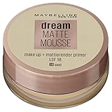 Maybelline New York Make Up, Dream Matte Mousse Make-Up, Mattierend, Nr. 30 Sand