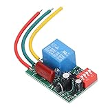 Zeitrelais, Einstellbarer Timer 110V -220V Eingang 1 Kanalausgang für den Steuerungsrelaisschalter mit 16 Verzögerungsmodi 1400W -Steuerung für Lüfter, Motor, Kühler (Ohne Gehäuse)