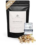 Incensera Weihrauch zum Räuchern 500 gr aus Äthiopien, Eritrea Boswellia papyrifera Räucherharz naturreines Räucherwerk Kirchenqualität Incense Weirauch Harz räuchern Frankincense Kirchenweihrauch