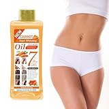 Kurkuma/Karotte/Papaya/Mandel/Rosenöl Für Gesicht Und Körper, Soft 7 Öl Für Die Haut, Natürliches Feuchtigkeitsspendendes Pflegeöl Für Gesicht Und Körper Für Alle Hauttypen (Karotte, 200ml)