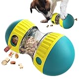 FOSTBEEN Interaktives Hundespielzeug, unzerstörbares Welpenspielzeug, Futterspender, Leckerli-Spender, Hunde-Puzzle-Futterspender, langsames Füttern für große/mittlere/kleine Aggressive Kauerrassen