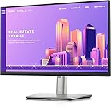 Dell P2222H 21.5 Zoll Full HD (1920x1080) Monitor, 60Hz, IPS, 5ms, 99% sRGB, DisplayPort, HDMI, VGA, 5x USB, 3 Jahre Garantie, Schwarz (Generalüberholt)