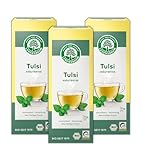 LEBENSBAUM 3 x Tulsi, Bio-Kräutertee, Bio-Tee-Set, Indisches Basilikum, 3er Set, 100% Tulsi, Königsbasilikum, 3 x 30 g, 3 x 20 Teebeutel