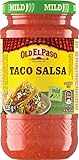 Old El Paso Tortilla Taco Salsa Mild — fruchtig-würziger Tomatensalat — 1 x 235 g