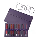 Afghanische Häkelnadel, austauschbar, tunesisches Set, 3,5–12,0 mm Teppich-Set