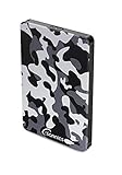 Sonnics 500GB Grau Camo Externe tragbare Festplatte USB 3.0 super schnelle Übertragungsgeschwindigkeit für den Einsatz mit Windows PC, Mac, Xbox ONE, PS4 und PS5