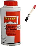 Abbeizer Lackentferner Entlacker Abbeizmittel GEL inkl. Pinsel von E-Com24 (Abbeizer 0,75 Liter)