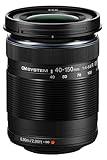 OM SYSTEM M.Zuiko Digital ED 40-150mm F4‑5.6 Objektiv, Telezoom, geeignet für alle MFT-Kameras (Olympus OM-D & Pen Modelle, Panasonic G-Serie), schwarz