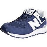 New Balance 574 Sneaker Trainer Schuhe (Navy, EU Schuhgrößensystem, Erwachsene, Numerisch, M, 43)