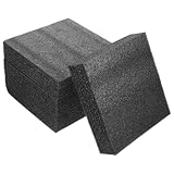 TOGEVAL 4 Stück Teiliges Schwarze Epe Schaumstoffplatten Flexible Reißbare Verpackungseinlagen Verschleißfest Vielseitig Einsetzbar für Elektronik und Glaswaren