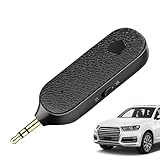 Drahtloser Adapter für Car Radio, Aux -Adapter für Auto | Audio -Sender für Kopfhörer,Auto -Audio -Konverter, Telefonlautsprecherkonverter, drahtloses Musik -Streaming für Kabel -Kopfhörer/Lautspreche
