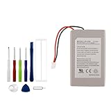 Vvsialeek LIP1359 Ersatz Akku Kompatibel Für PlayStation 3 PS Sixaxis Controller, PS3 Joystick with Toolkit