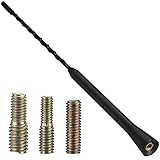 Autoantenne AM FM, Auto Antenne, 28cm Universal Auto Radio Antenne, Kfz Dachantenne, Autoradio Antenne, Ersatzantennenstab Auto Stabantenne für AM & FM Empfang, Autoradio, mit M4 M5 M6 Gewinde (1)