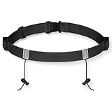 Triathlon Startnummernband, Verstellbar Laufgürtel mit Nummernhalter, für Joggen Radfahren Marathons