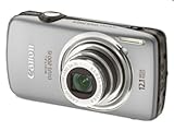 Canon Digital IXUS 200 IS Digitalkamera (12 MP, 5-fach opt. Zoom, 7,6cm (3 Zoll) TOUCH-Display, HDMI, 24mm Weitwinkel) silber