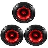 ibasenice 3 Stück Pack Piezoelektrische Hochtöner Hornlautsprecher Hochfrequenz Piezo Horn Ersatz für Bühnen und Musikanlagen