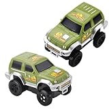 APOMOONS Kompatibel mit Strax Bahn Auto Original für Magic Tracks Auto Rennbahn Kinder 4 Jahre Rennstrecken-Spielspielzeug für Kinder Rennwagen Strecken Spielzeug Autoachterbahn Kompatibel