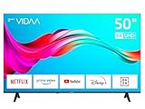 DYON Smart 50 VX - 50 Zoll (126 cm) Fernseher (4K Ultra-HD Smart TV, Triple Tuner (DVB-C/-S2/-T2), App Store, Prime Video, Netflix, YouTube, DAZN, Disney+) [Mod. 2024]