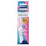 TESTAmed Diagnostics Schwangerschaftsfrühtest, Vorteilspack mit 2 Stück, der Schwangerschaftstest liefert ein sicheres Testergebnis von über 99%