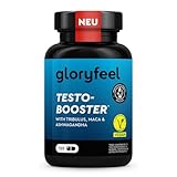 Testo-Booster* Kapseln - 10 mg Zink und 55 µg Selen pro Tag - mit schwarzer Maca, Ashwagandha, Tribulus - 120 vegane Kapseln für Sport & Wohlbefinden (3 Stück am Tag) - 1-Monats-Kur - laborgeprüft