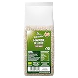 biozentrale Bio Haferkleie 1kg | Vorteilspack | Ballaststoffreiche Proteinquelle | Von Natur aus vegan | Aus EU Landwirtschaft | zuckerarm