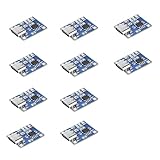 Whltzf Liions Ladeplatine 5-V Eingang 4 2-V Ausgang Mit Doppelten Schutzfunktionen Und LED Anzeigen Sicherheitsschutzschaltung Ladegerät