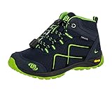 Brütting Jungen Guide High Trekking- & Wanderstiefel, Marine/ Lemon, 34 EU