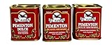 El Avion - 3er Set Pimenton Picante Ahumado - Scharfes und süßes geräuchertes & nicht geräuchertes Paprikapulver (3 x 75 g)