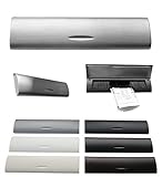 Innenklappe-Mit Bürste-Briefklappe-Kunststoff-345 x 85 mm-Briefeinwurf (grau)