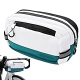 Genérico Fahrradlenkertasche – wasserdichte Fahrradtasche | tragbare und stoßfeste Tasche für Outdoor, Schule, Transport, Reisen und Camping